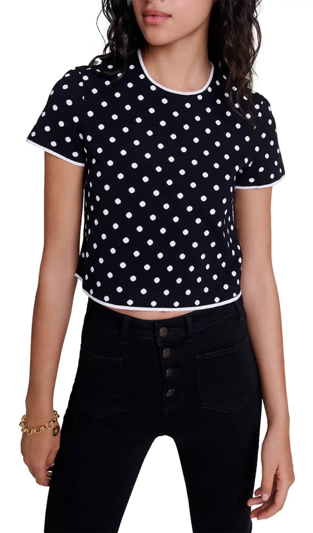 Momendots Sweater Flowering Girl