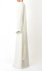 Hidi Shawl Long Sleeve Maxi Dress Flowering Girl
