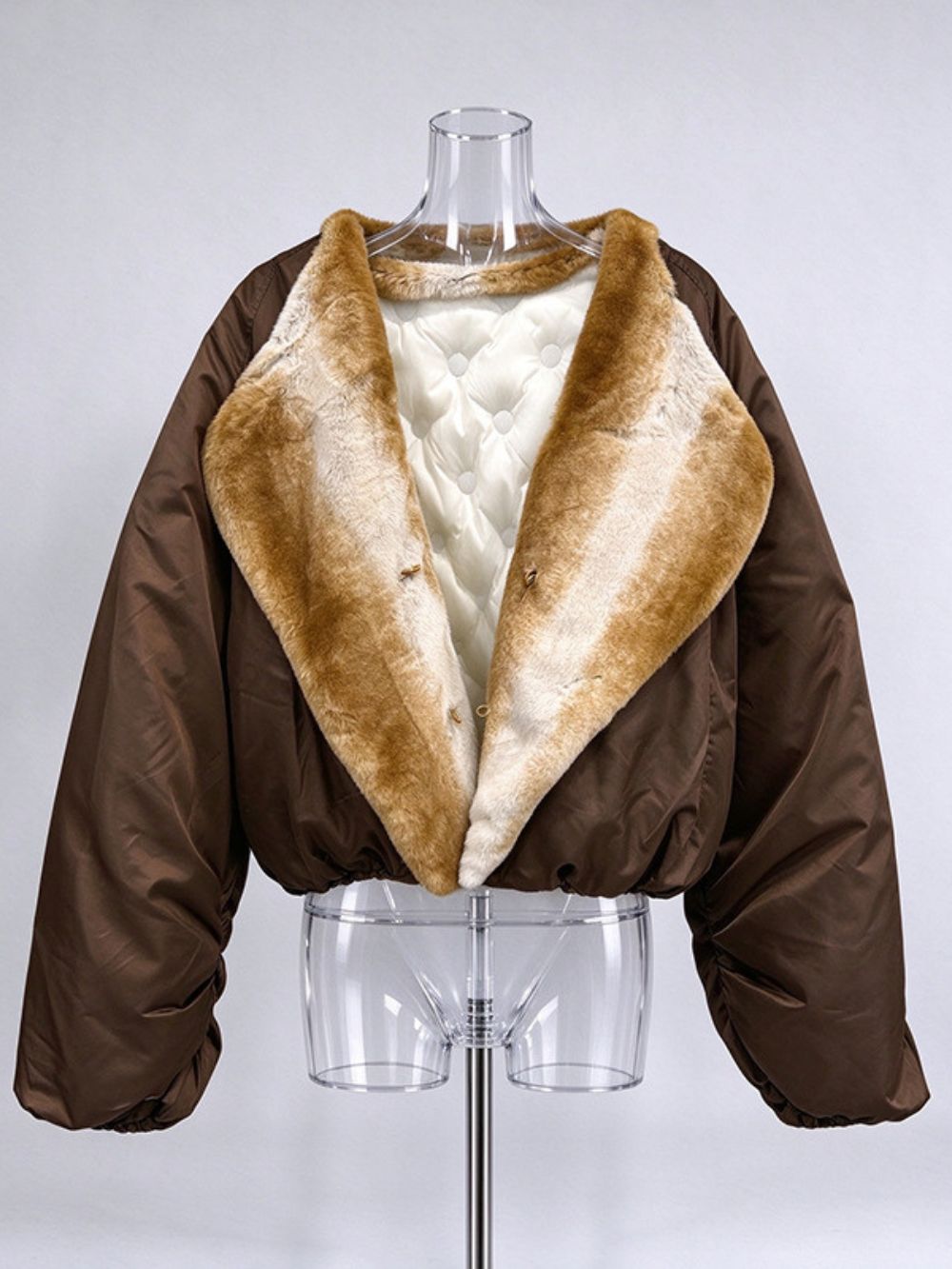 Myrna Brown Padded Jacket
