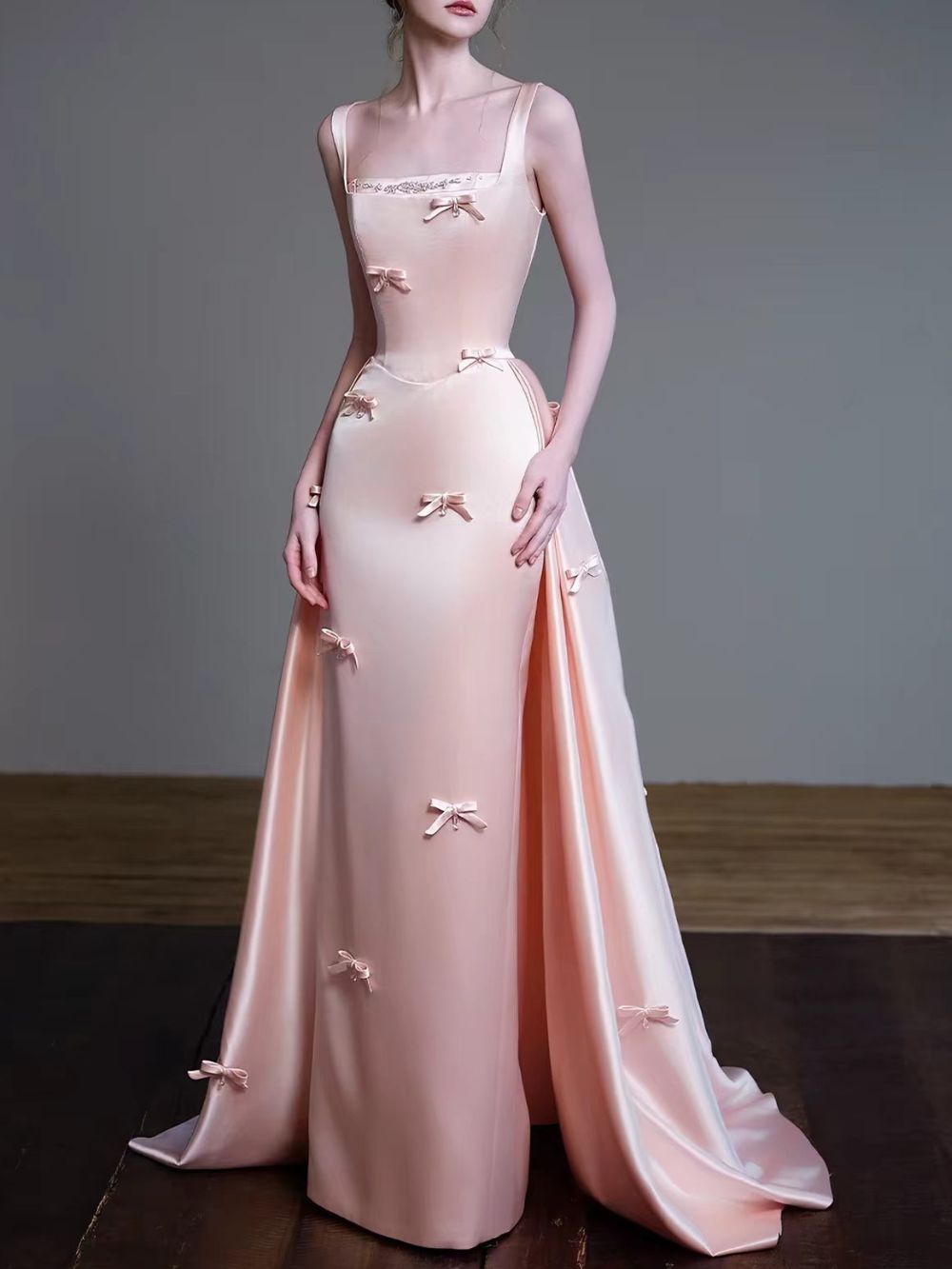 Mylan Pink Bow Maxi Dress