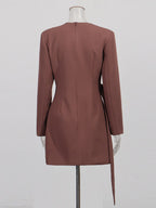 Muse Long Sleeve Blazer Dress