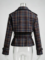 Moira Checkered Jacket