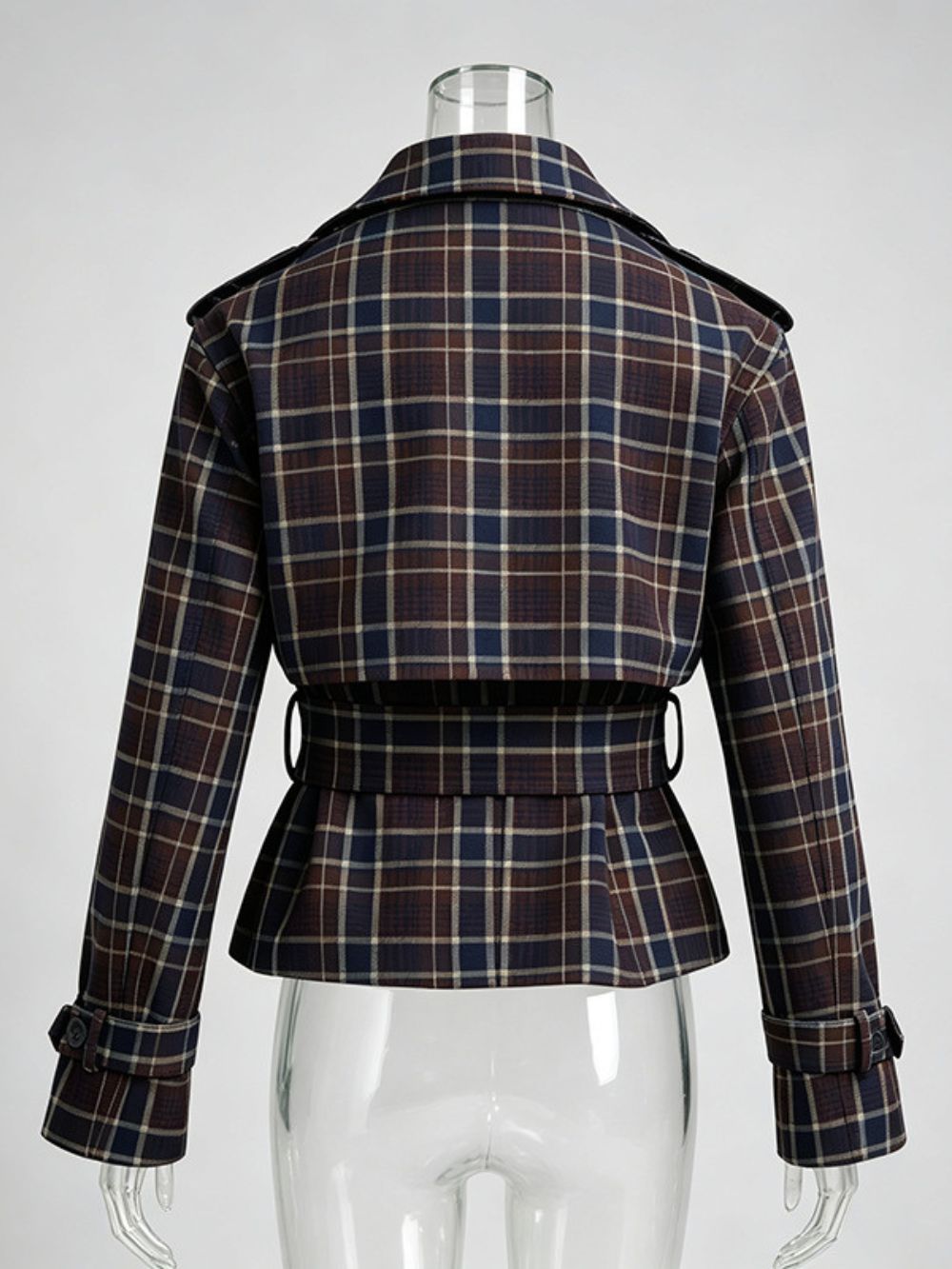 Moira Checkered Jacket