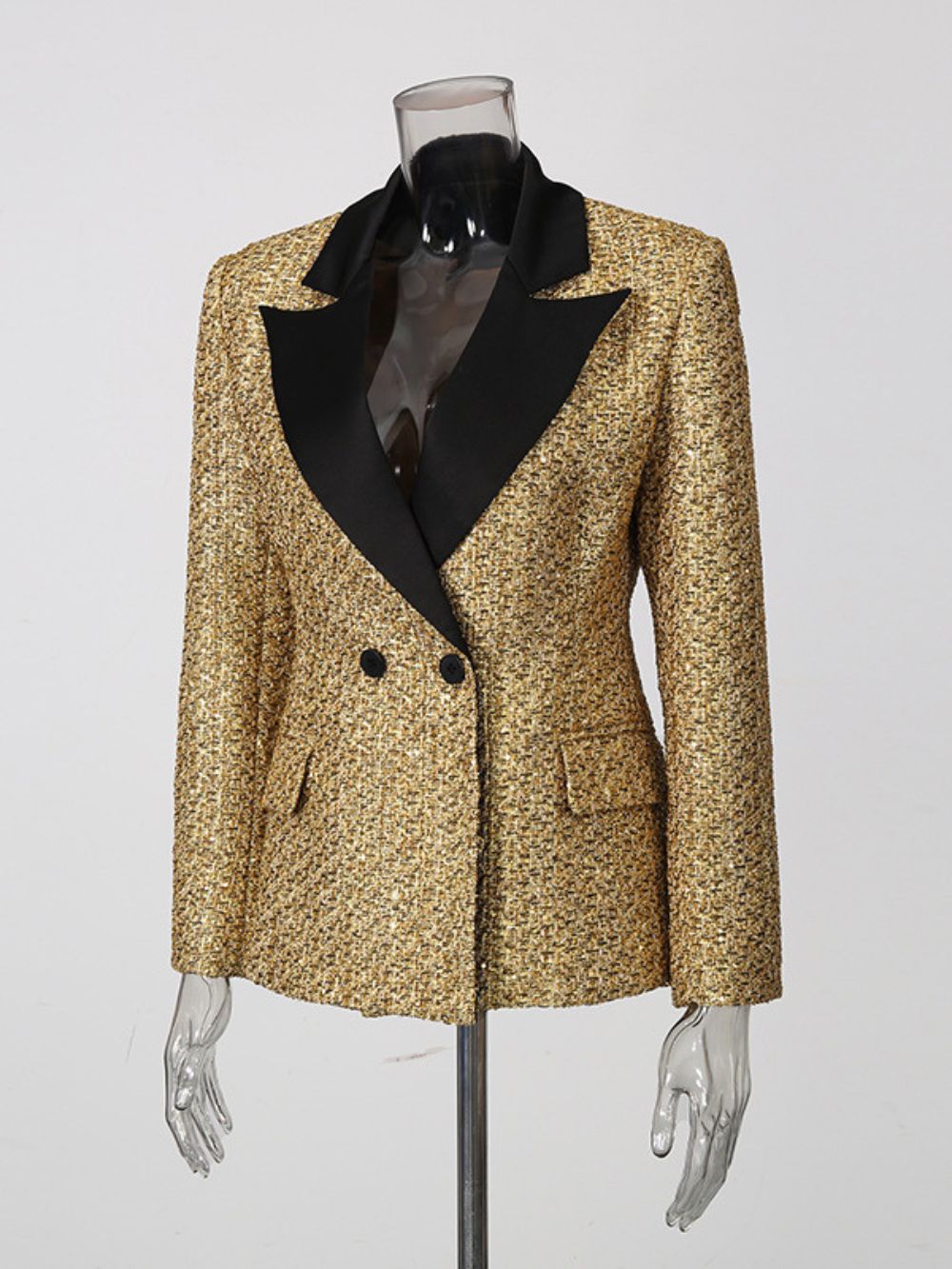 Miyu Gold Blazer