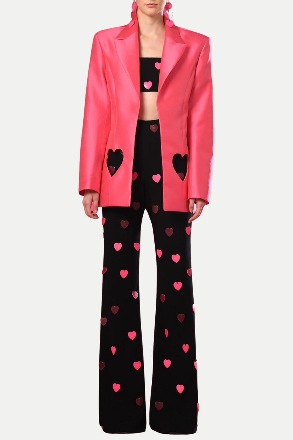 Jawel Heart Sequin Two Piece Set Flowering Girl