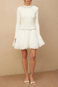 Clara Embellished Mini Dress Flowering Girl