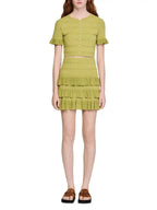 Short Ruffled Skirt Flowering Girl