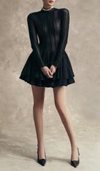 Colt Long Sleeve Ruffle Mini Dress Flowering Girl