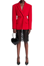 Afra Lapel Blazer Flowering Girl