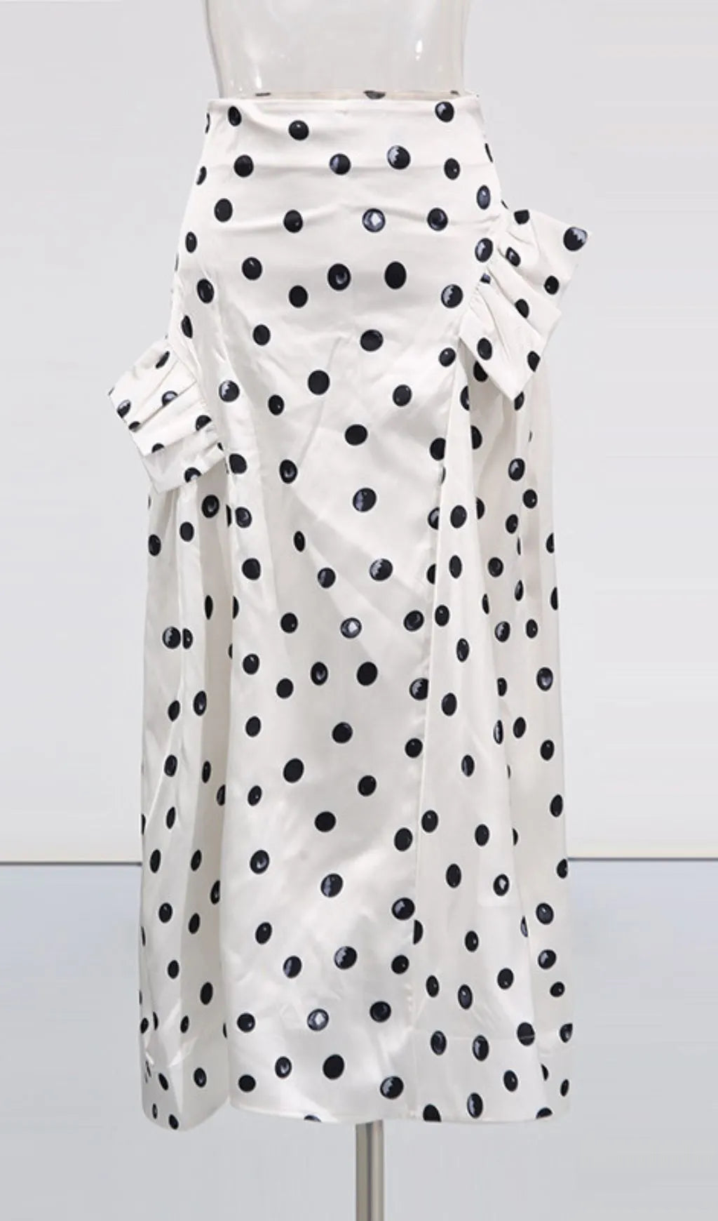 Iwan Dot Midi Skirt Flowering Girl