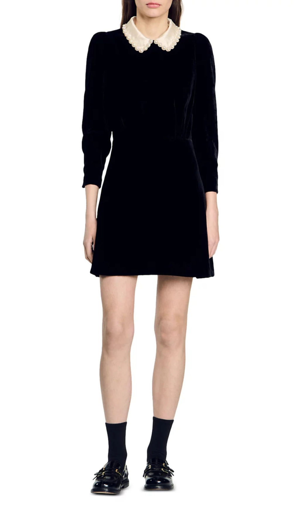 Paola Velvet Dress Flowering Girl
