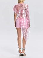 Quelis Sequin Skirt Set Flowering Girl