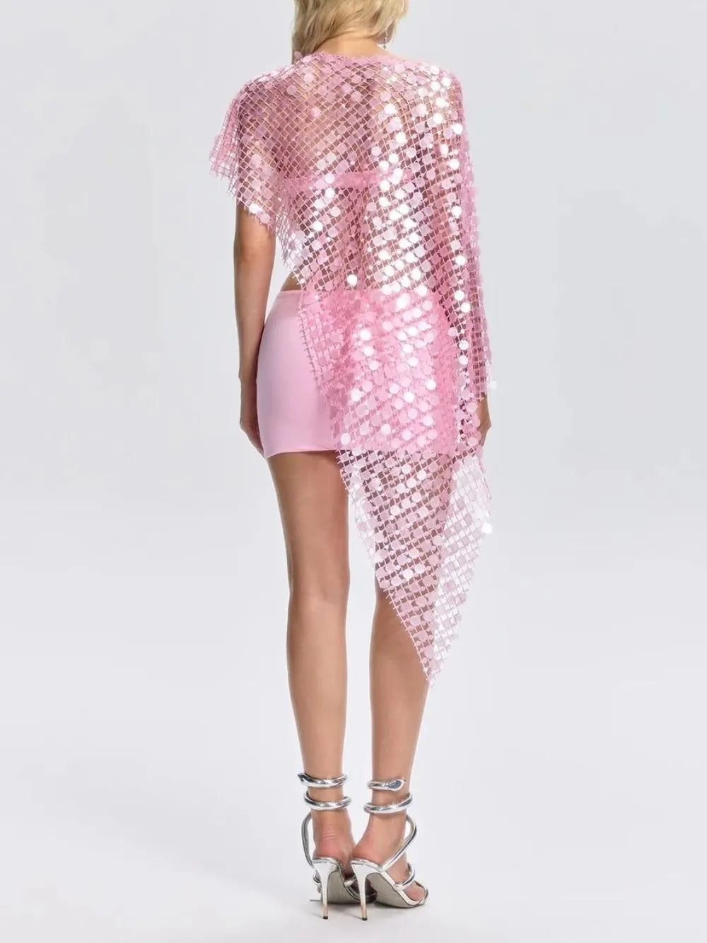 Quelis Sequin Skirt Set Flowering Girl