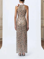Madalynn Sleeveless Embellished Maxi Dress Flowering Girl
