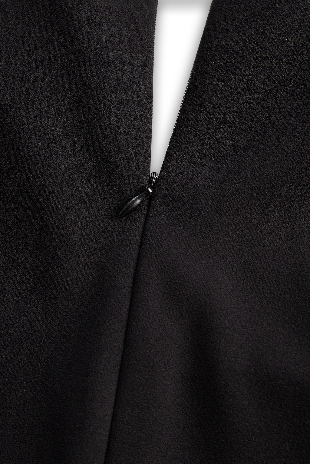 Refined Black Belted Sheath Dress With Mandarin Collar Flowering Girl