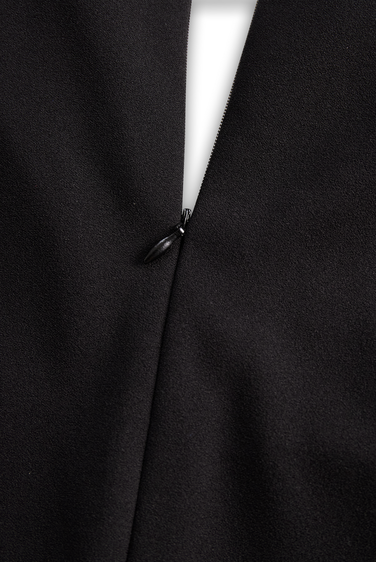 Refined Black Belted Sheath Dress With Mandarin Collar Flowering Girl