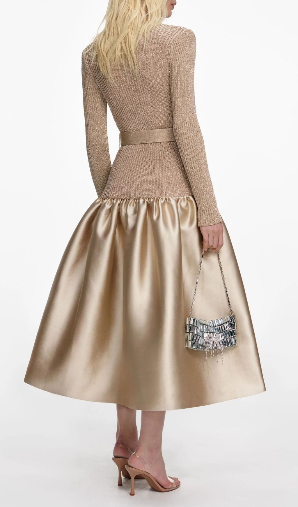 Jetje Knit Midi Dress Flowering Girl