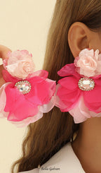 Cyrene Flower Earrings Flowering Girl