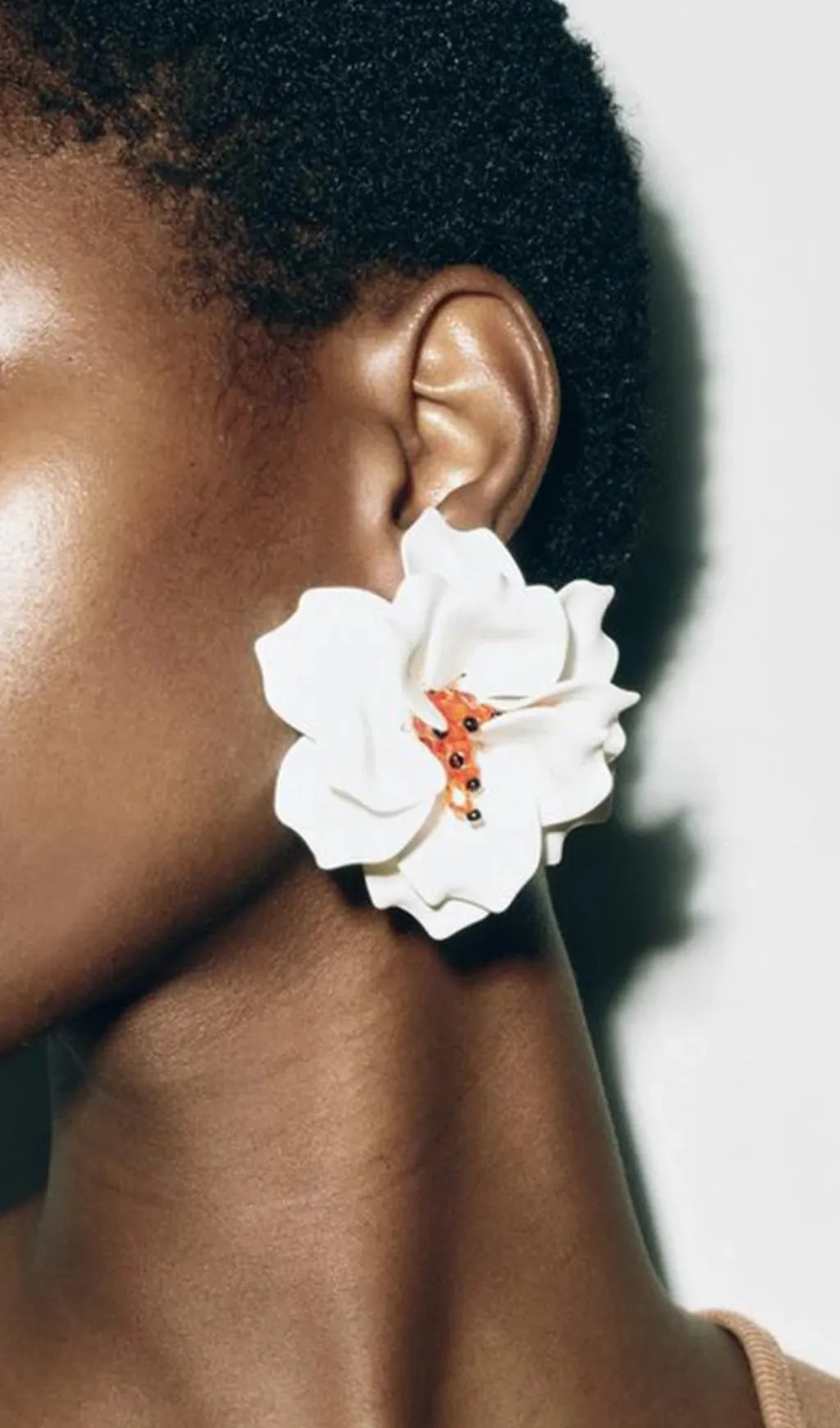 Corliss Flower Earrings Flowering Girl