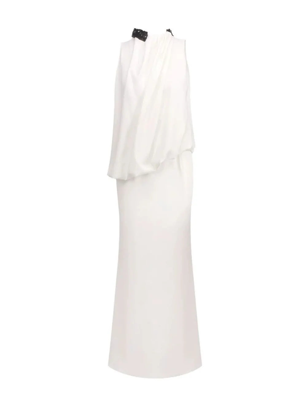 Mele White Embellished Two-Piece Set Flowering Girl