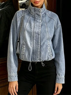 Matoaka Denim Jacket Flowering Girl