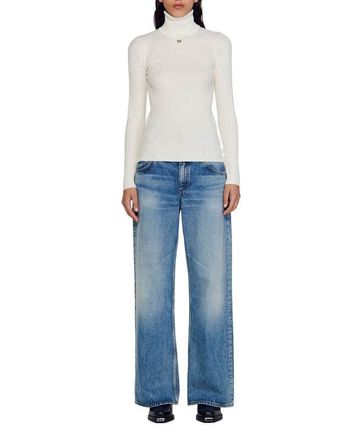 CABLE KNIT TURTLENECK SWEATER Flowering Girl
