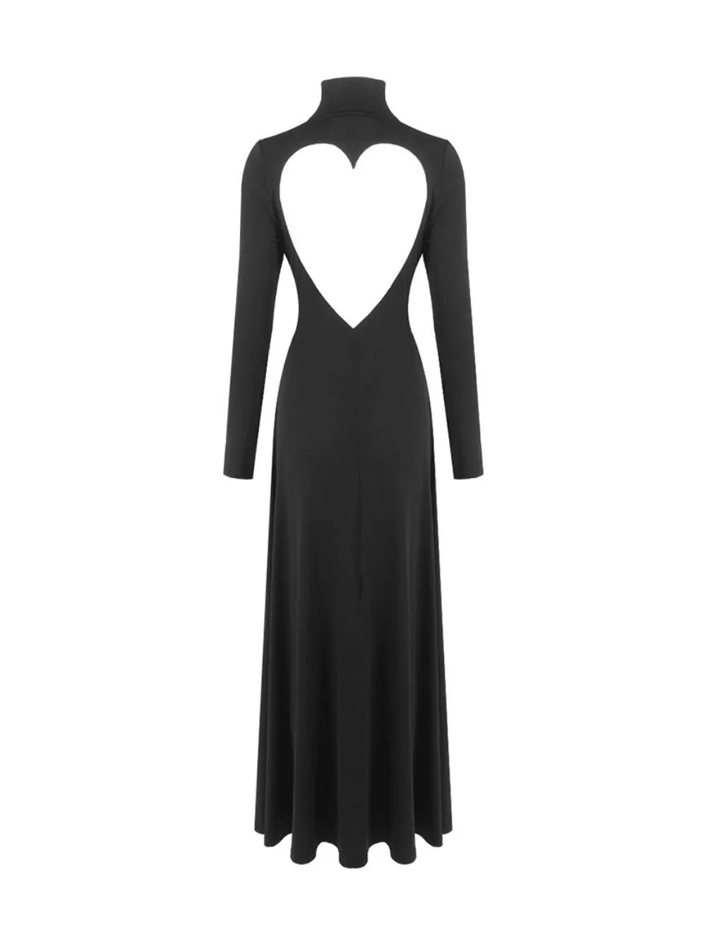 Mariella Black Long Sleeve Maxi Dress Flowering Girl