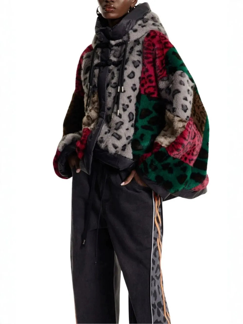 Marah Leopard Jacket Flowering Girl
