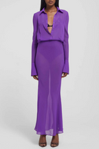 Mckie Shirt Maxi Dress Flowering Girl
