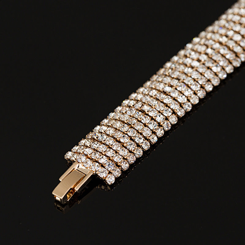 Diamond Bracelets Flowering Girl