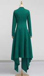 Johnna Long Sleeve Midi Dress Flowering Girl