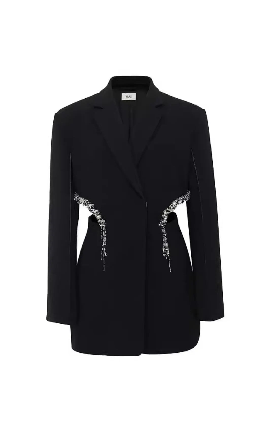 Brenna Diamond Cutout Mini Blazer Dress Flowering Girl