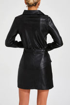 Eleanora Leather Skirt Set Flowering Girl