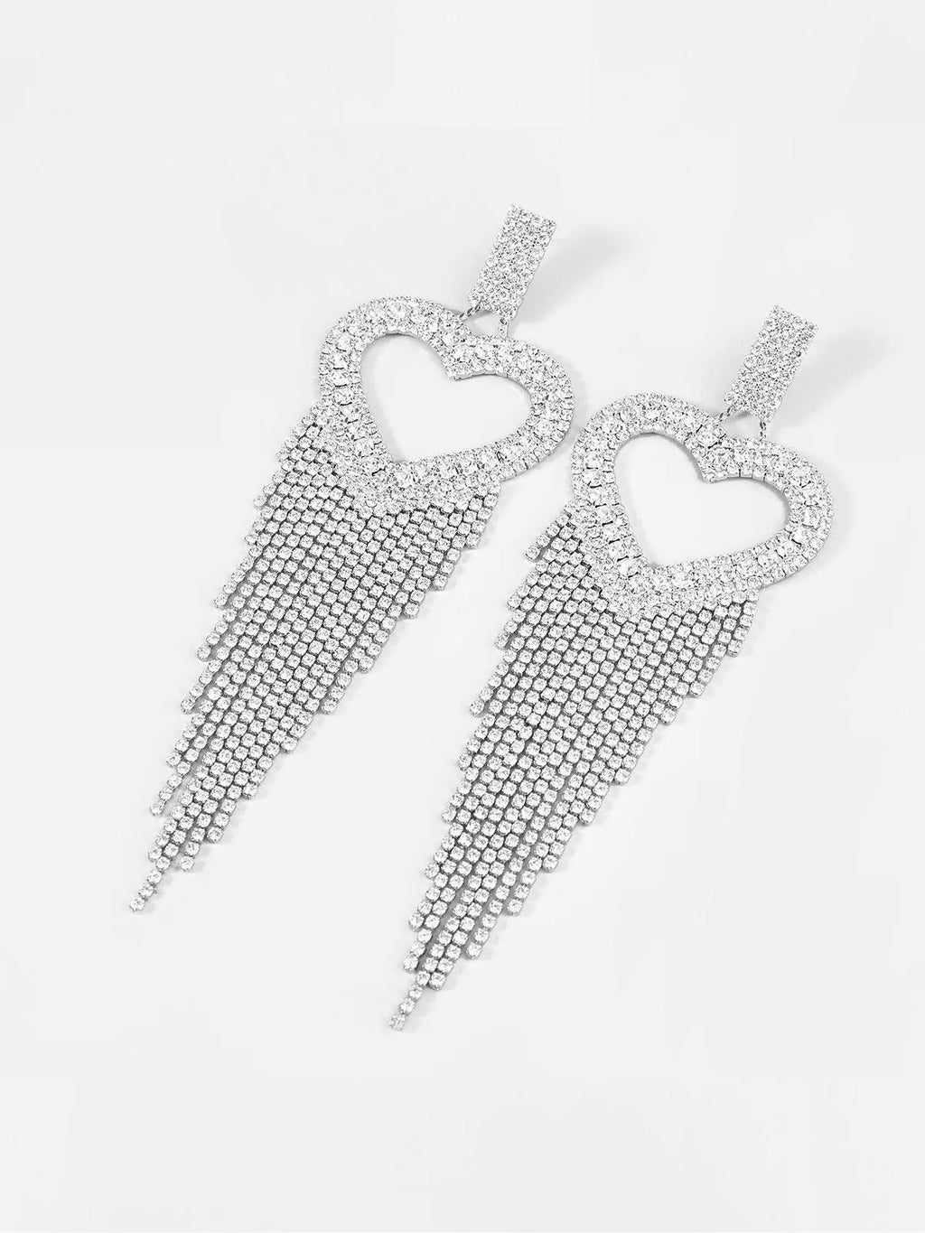 Rory Heart Tassel Earrings Flowering Girl