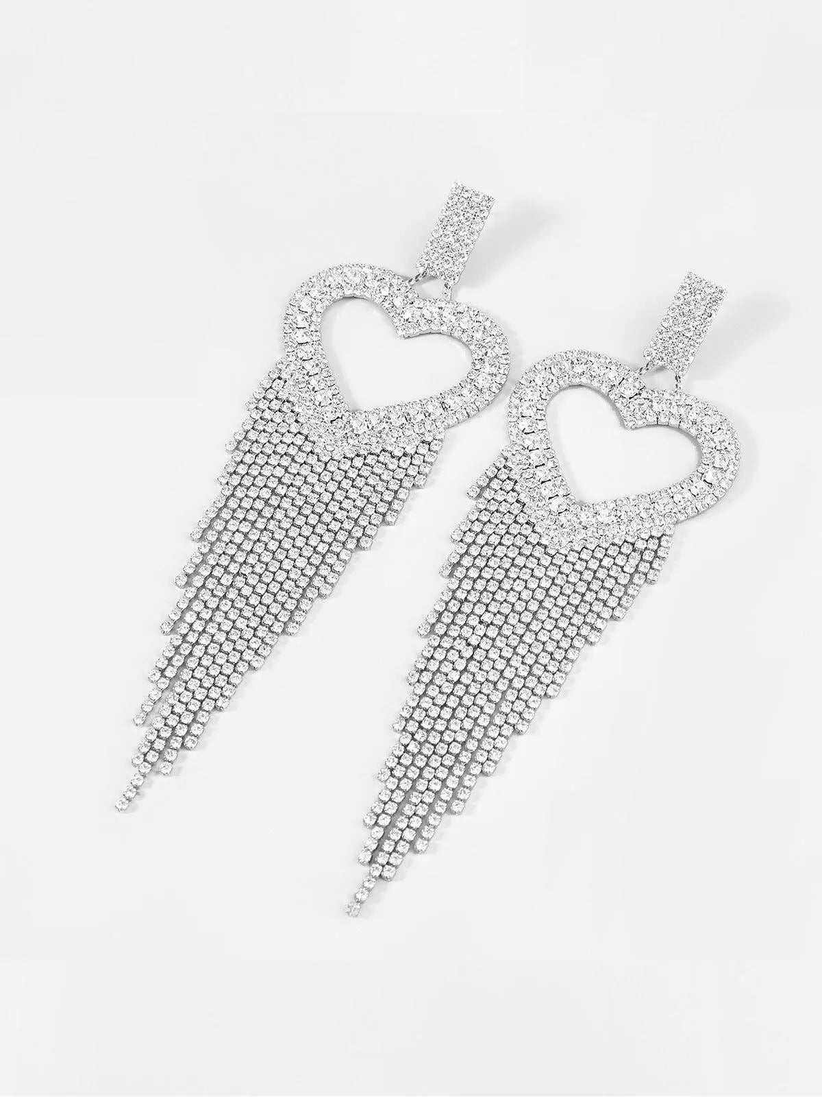 Rory Heart Tassel Earrings Flowering Girl