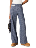 Marled Tweed Pants Flowering Girl