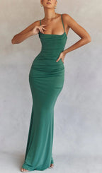 Forest Corset Maxi Dress Flowering Girl