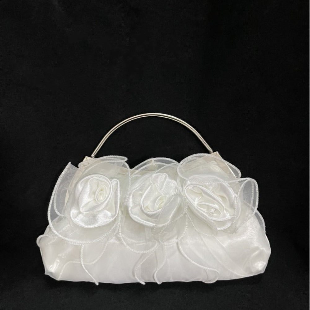 Anamika Flower Embellished Clutch Flowering Girl