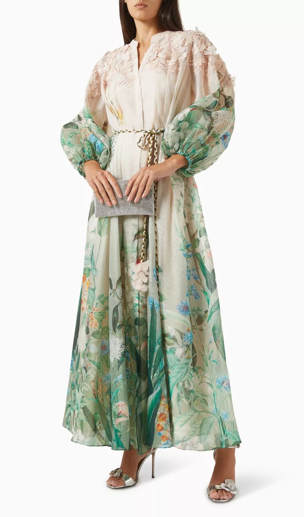 Fiorello Floral Printed Maxi Dress Flowering Girl