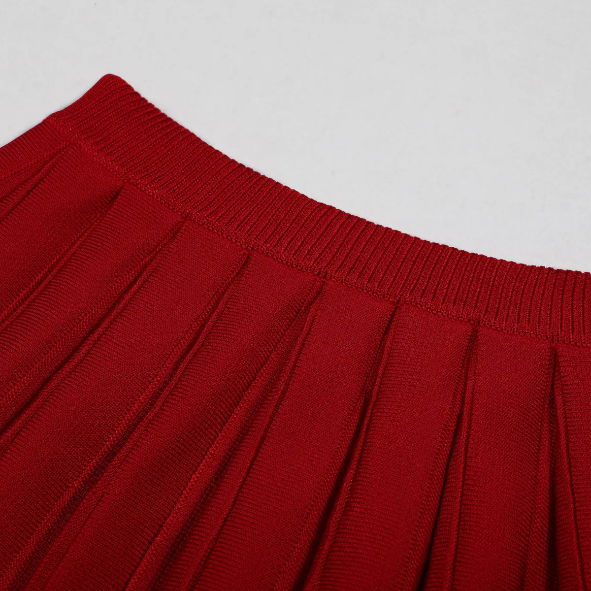 Clia Heart Button Pleated Skirt Set Flowering Girl