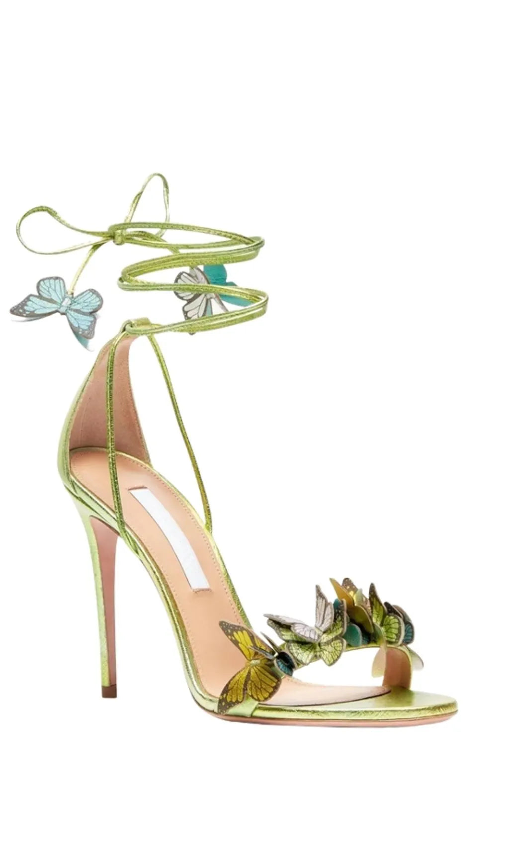 Butterfly Stiletto High Heels Flowering Girl