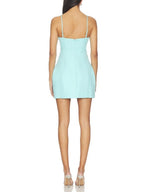 Maddy Flower Embellished Mini Dress Flowering Girl