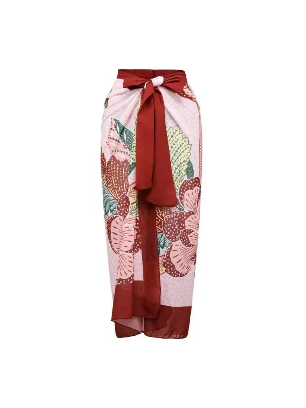 Madonna Printed Three-Piece Swimsuit Flowering Girl
