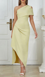 Hemera One-Shoulder Maxi Dress Flowering Girl