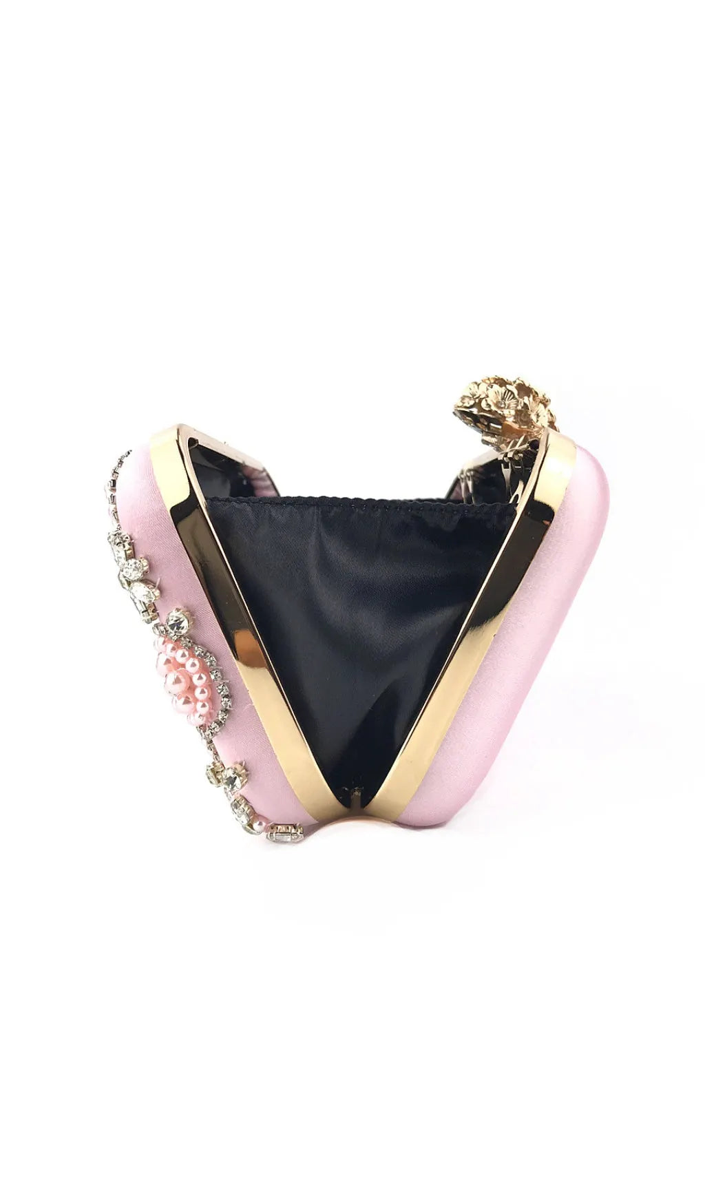 Anaya Beaded Diamonds Clutch Flowering Girl