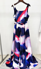Denicia Printed Sleeveless Maxi Dress Flowering Girl