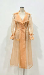 Leszcyna Chiffon Coat Flowering Girl