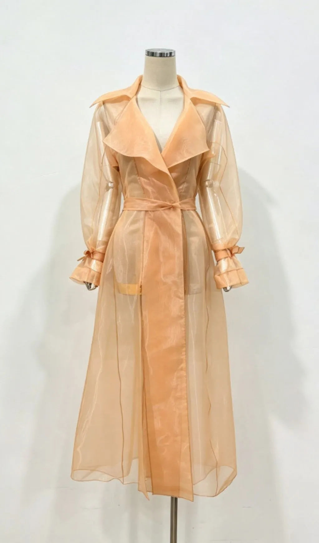 Leszcyna Chiffon Coat Flowering Girl