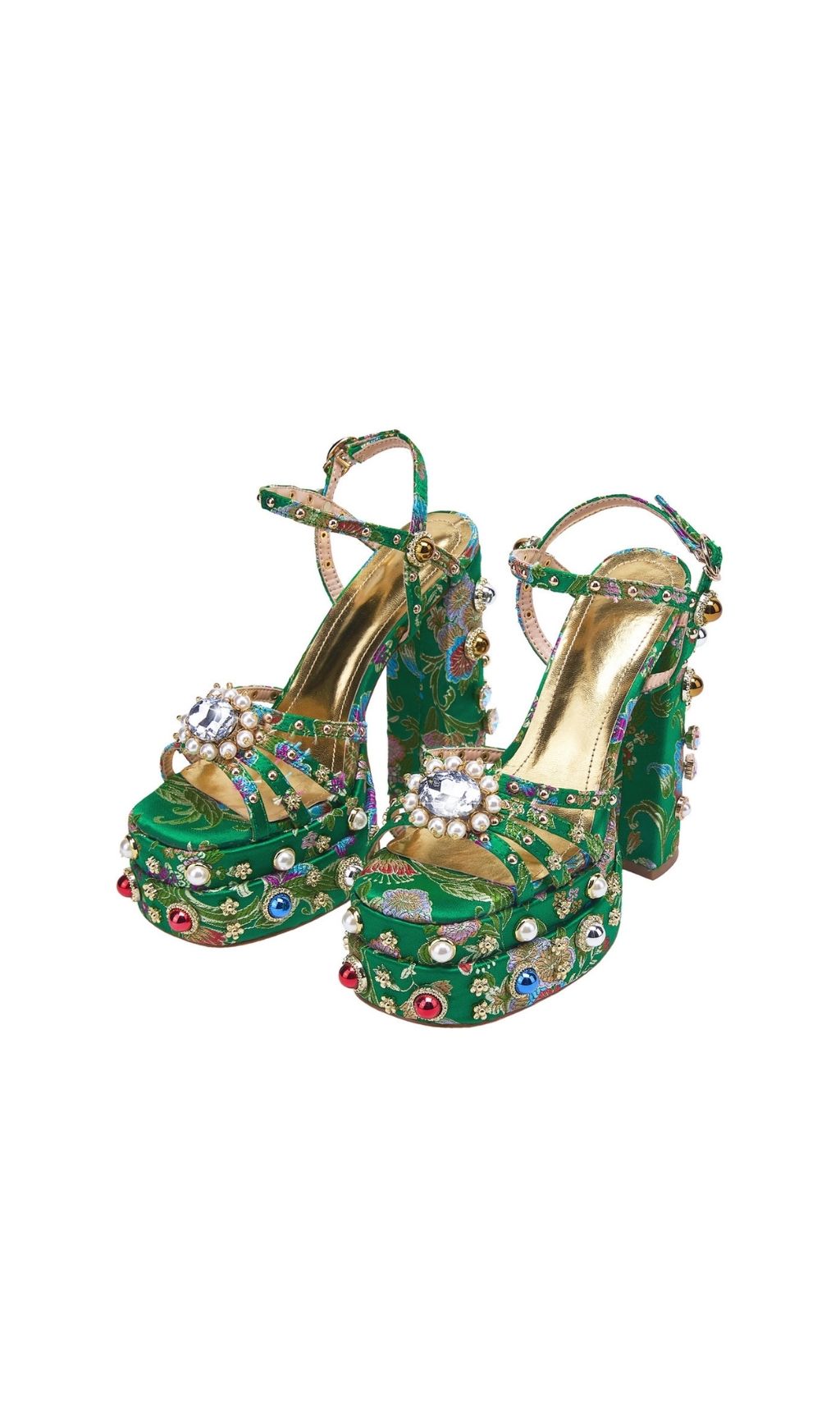 Kyndall Embellished Heels Flowering Girl