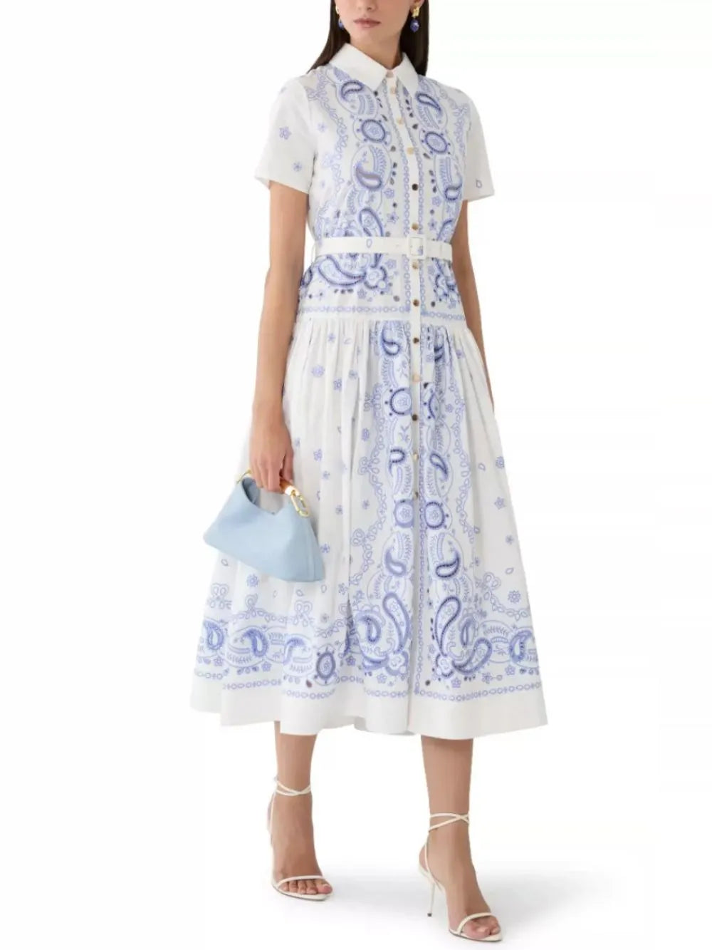 Medea Printed Midi Dress Flowering Girl